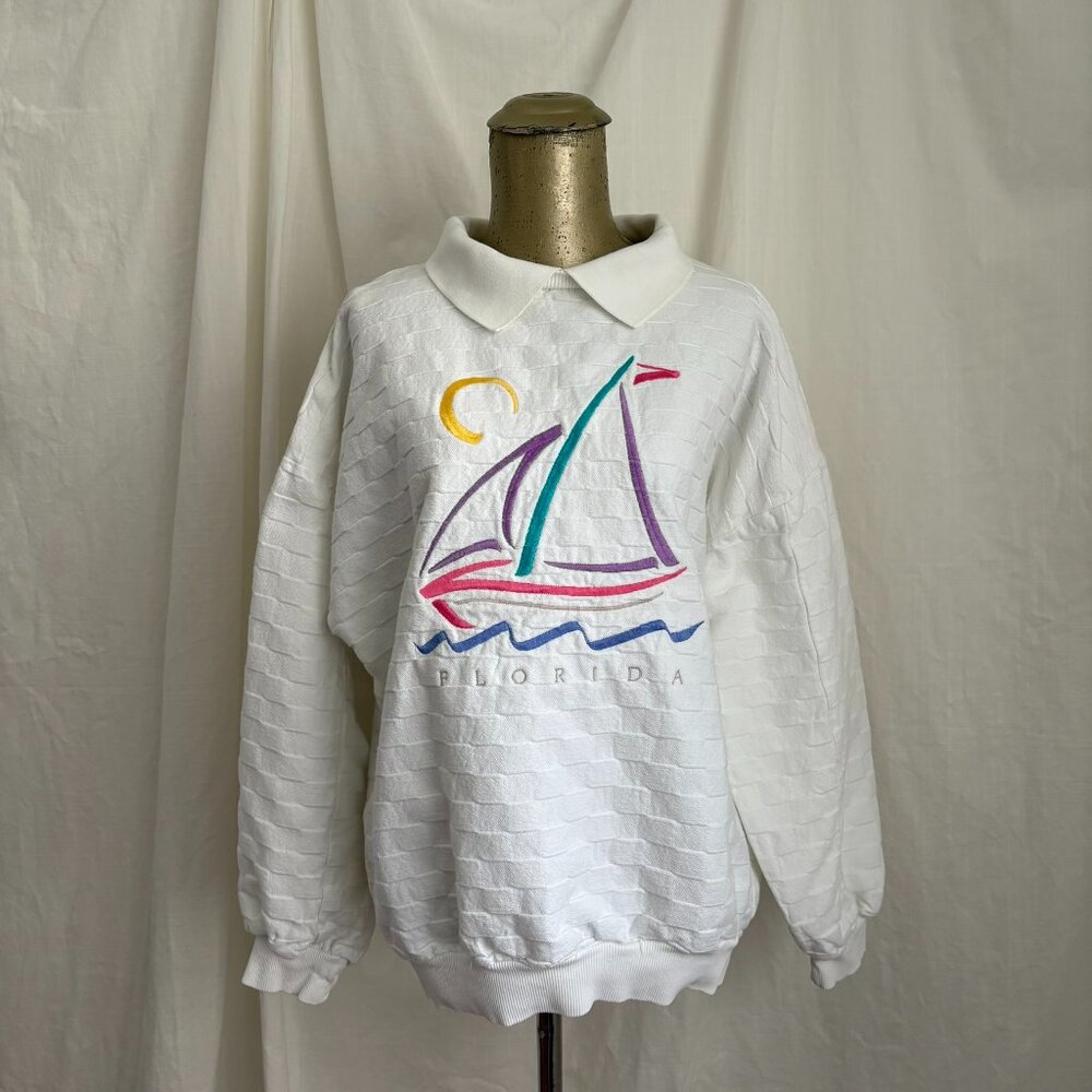 Vintage 90s Crazy Shirts Florida Sweatshirt